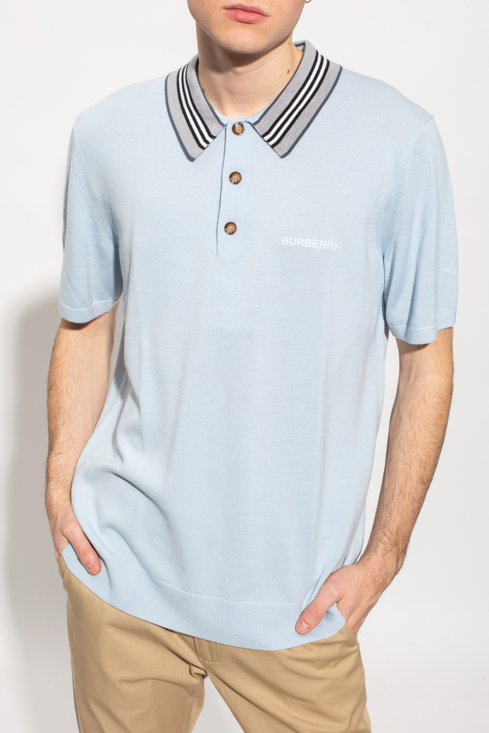 Burberry Wool polo shirt