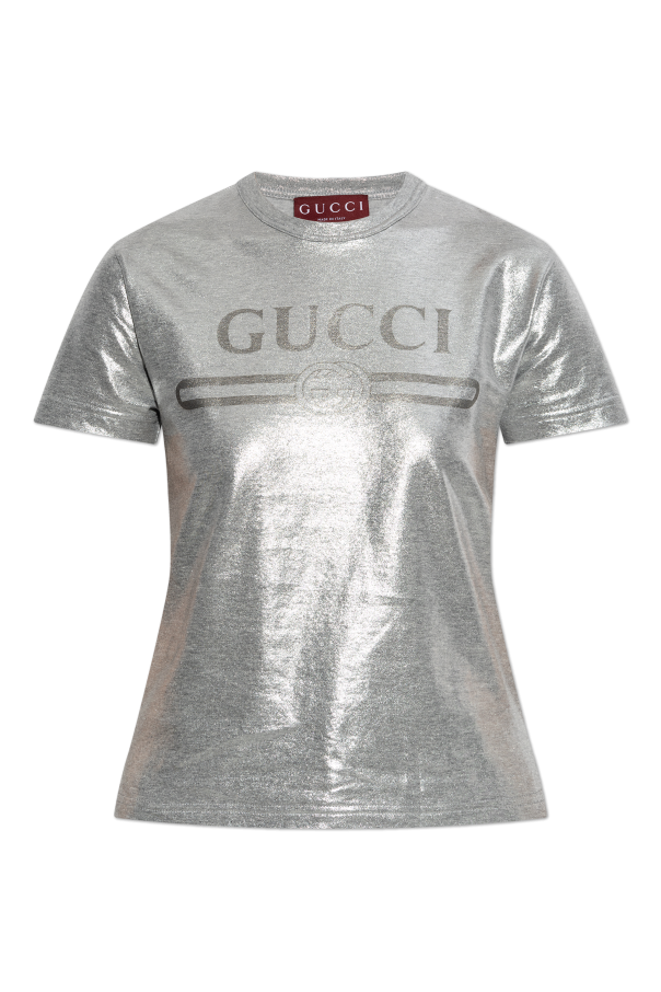 T-shirt with Lurex thread od Gucci