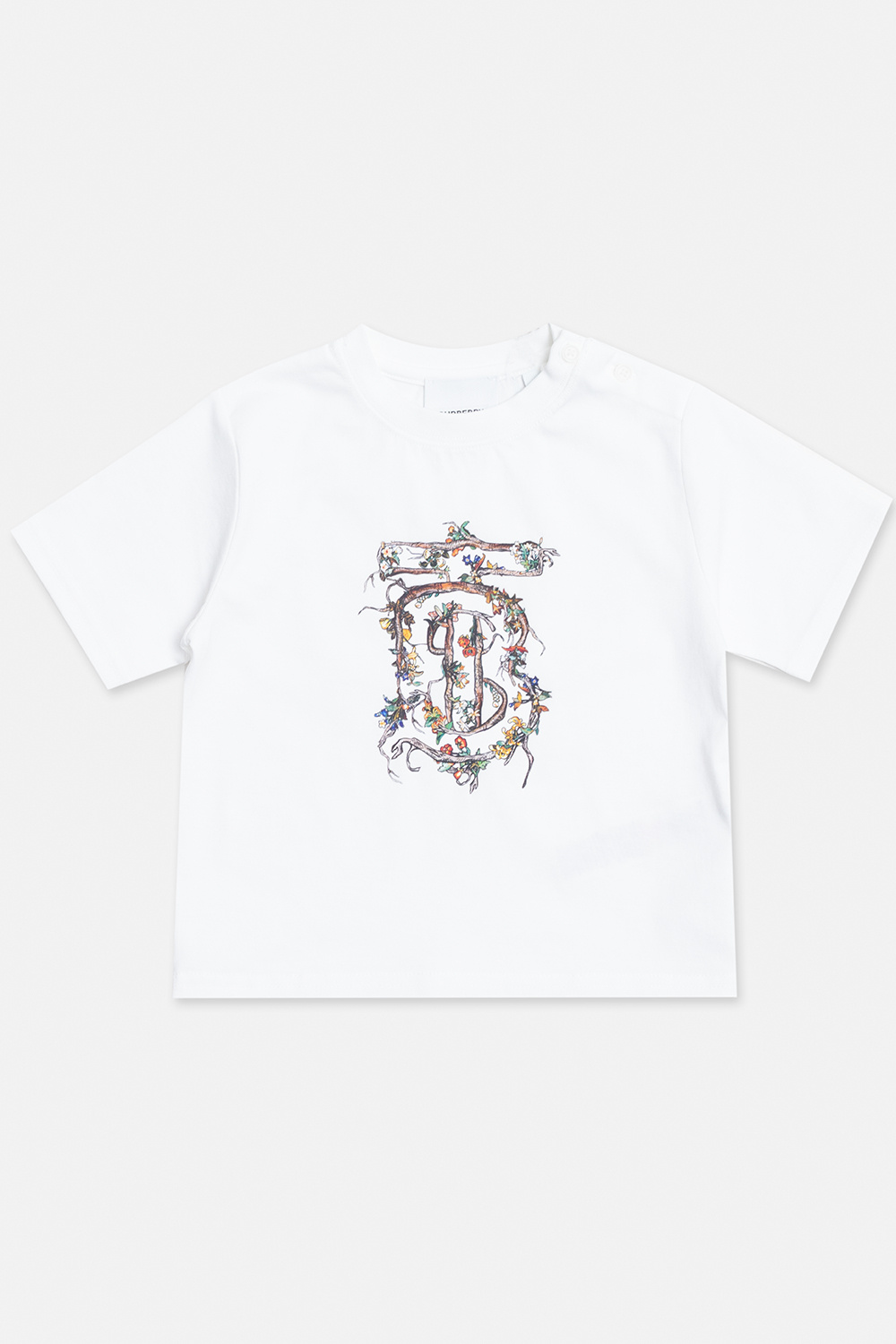 Burberry Kids ‘Wilber’ T-shirt with logo