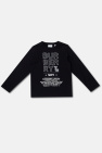 Burberry Kids BLACK ‘Joel’ sweatshirt with logo