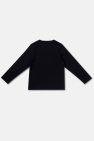 Burberry Kids BLACK ‘Joel’ sweatshirt with logo