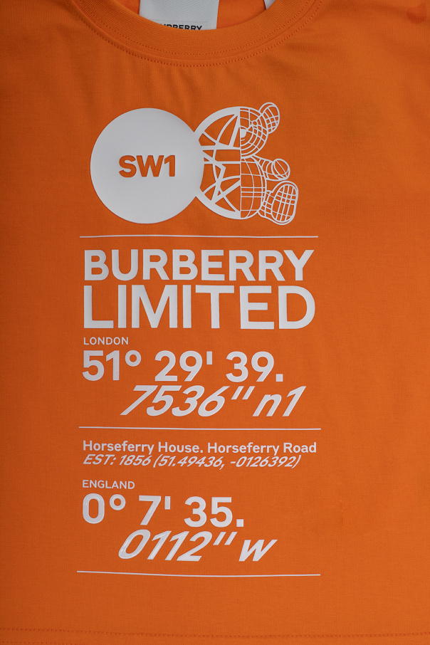 Burberry Parfum Kids ‘Joel’ T-shirt with logo