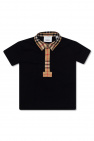 Burberry Kids ‘Johane’ polo shirt with short sleeves