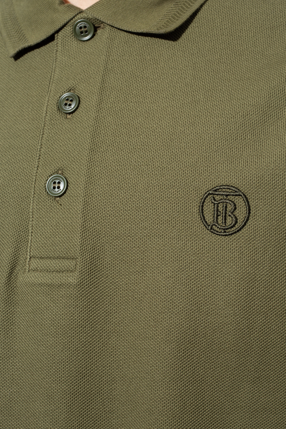 Burberry ‘Eddie’ polo Barbour shirt with logo
