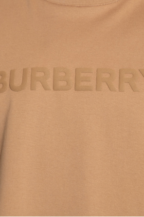 burberry red ‘Harriston’ T-shirt