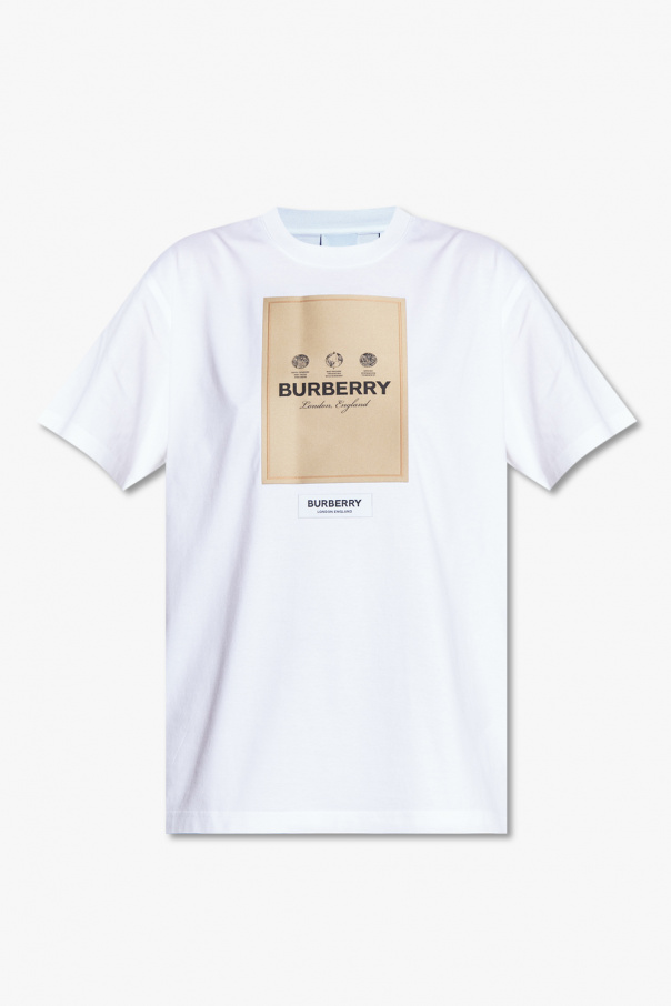 burberry patches ‘Carrick’ T-shirt