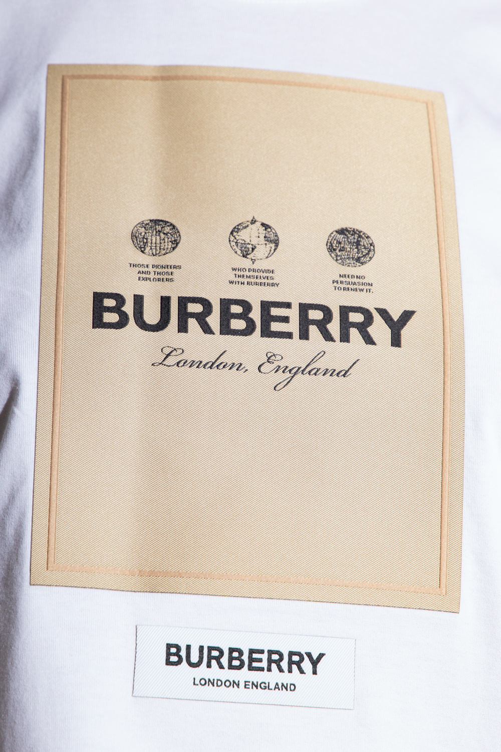 burberry patches ‘Carrick’ T-shirt