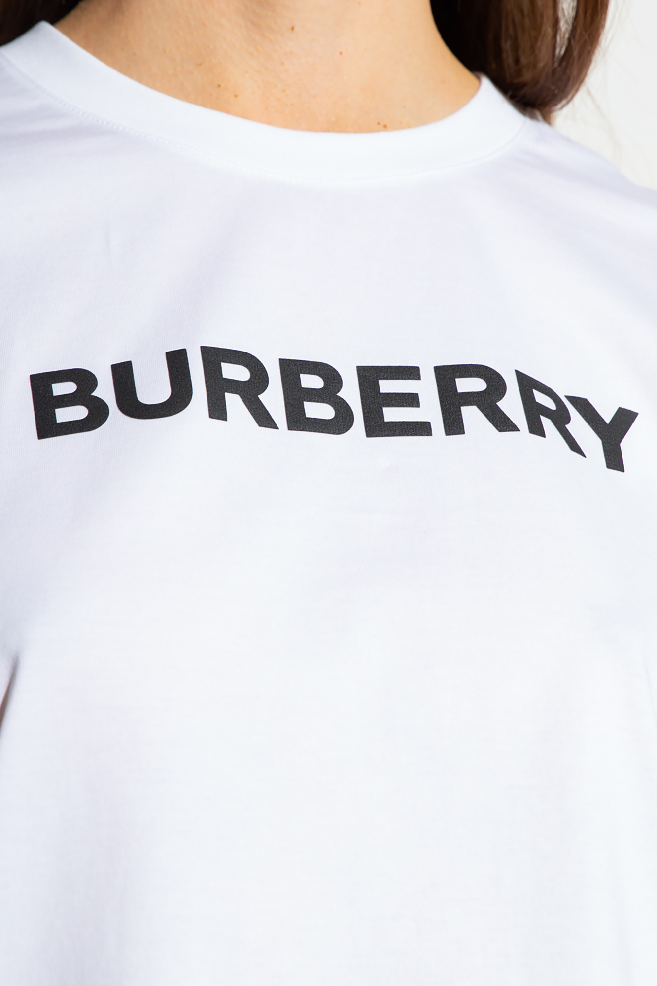 burberry Gestreifter ‘Margot’ T-shirt with logo