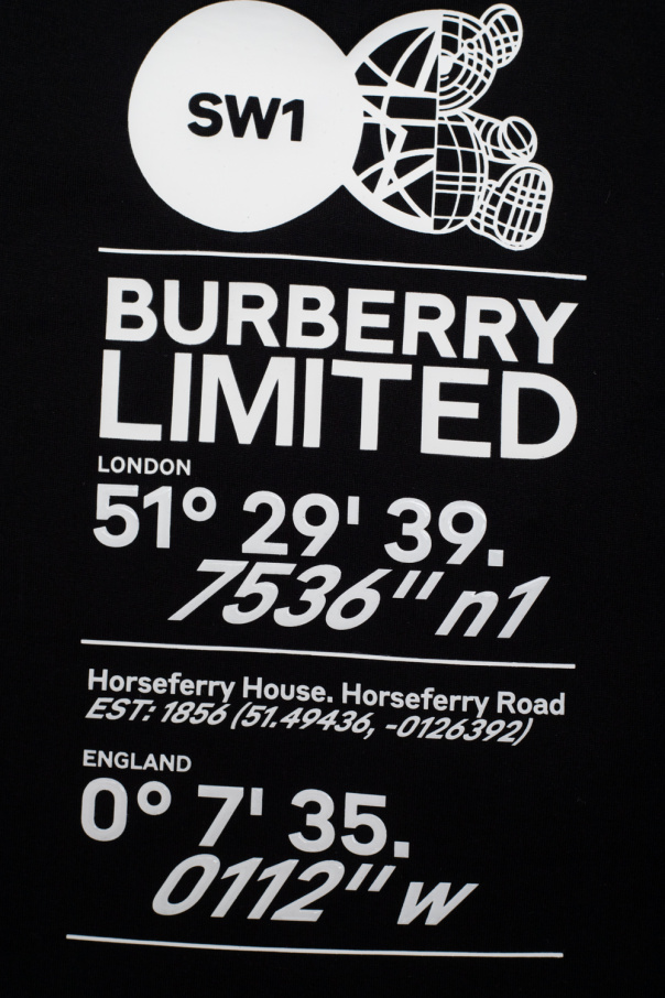 burberry Highlights Kids ‘Joel’ printed T-shirt