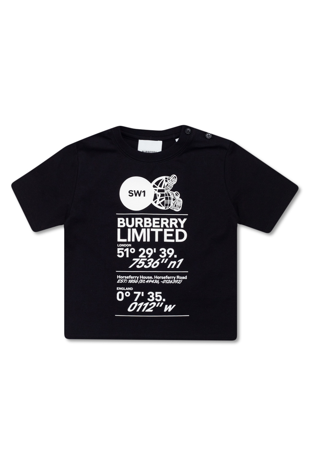 burberry Highlights Kids ‘Joel’ printed T-shirt