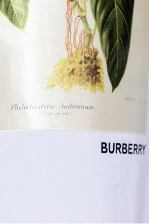 burberry mini ‘Carrick Botanical’ T-shirt