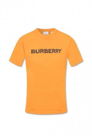 Burberry letter-patch polo shirt