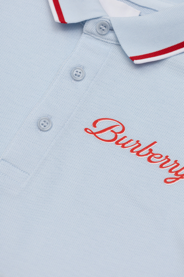 Burberry Kids pack polo shirt with logo