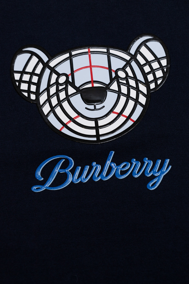 Burberry down Kids Printed T-shirt