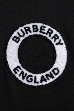 burberry contrast ‘Dunalk’ T-shirt