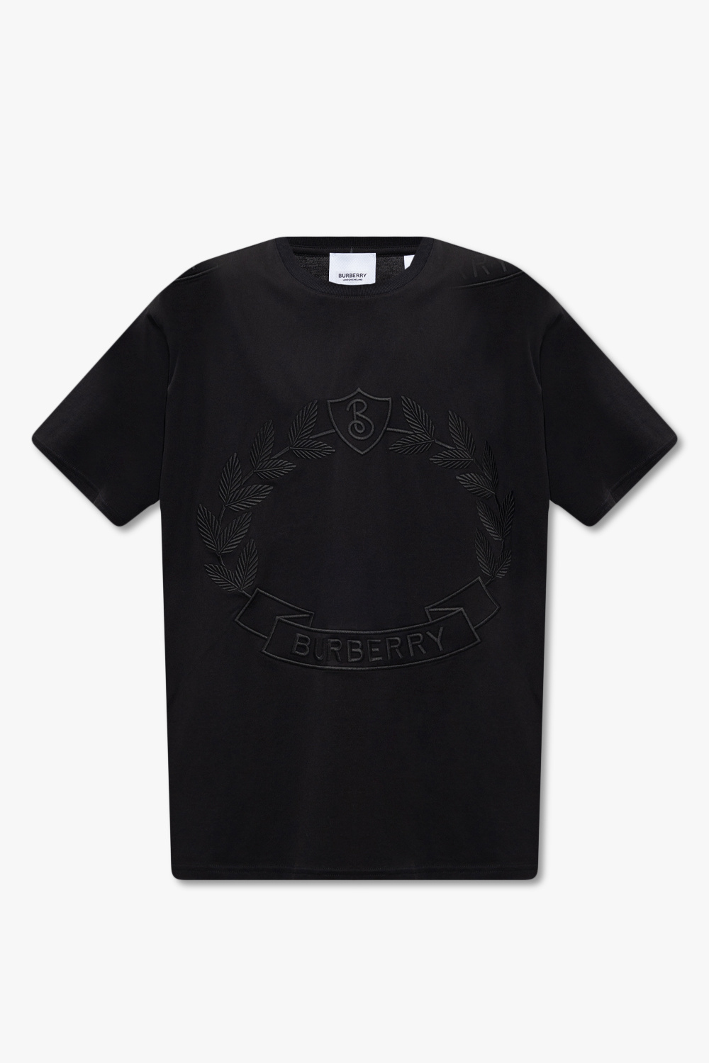 Black 'Anerley' T - shirt Burberry - GenesinlifeShops Canada - Burberry  spring 22 runway collection