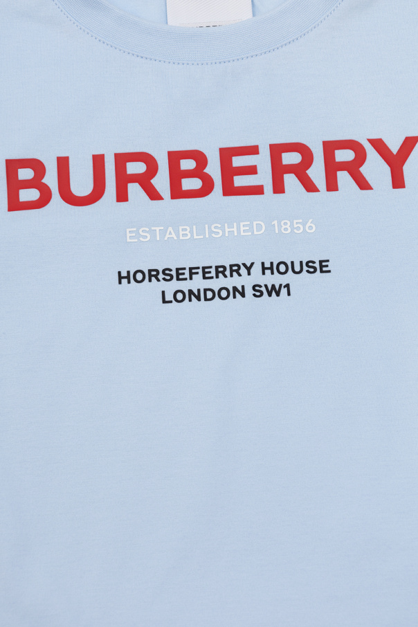 Burberry Kids Burberry monogram motif silk-trim cardigan