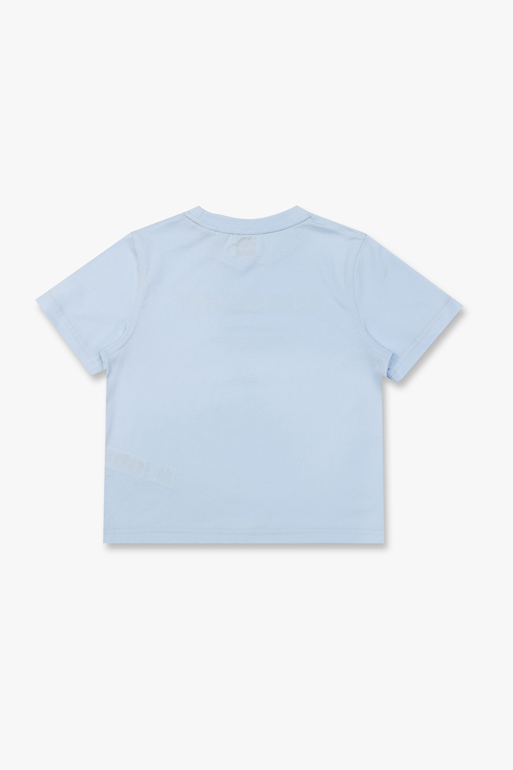 burberry Check Kids T-shirt with logo