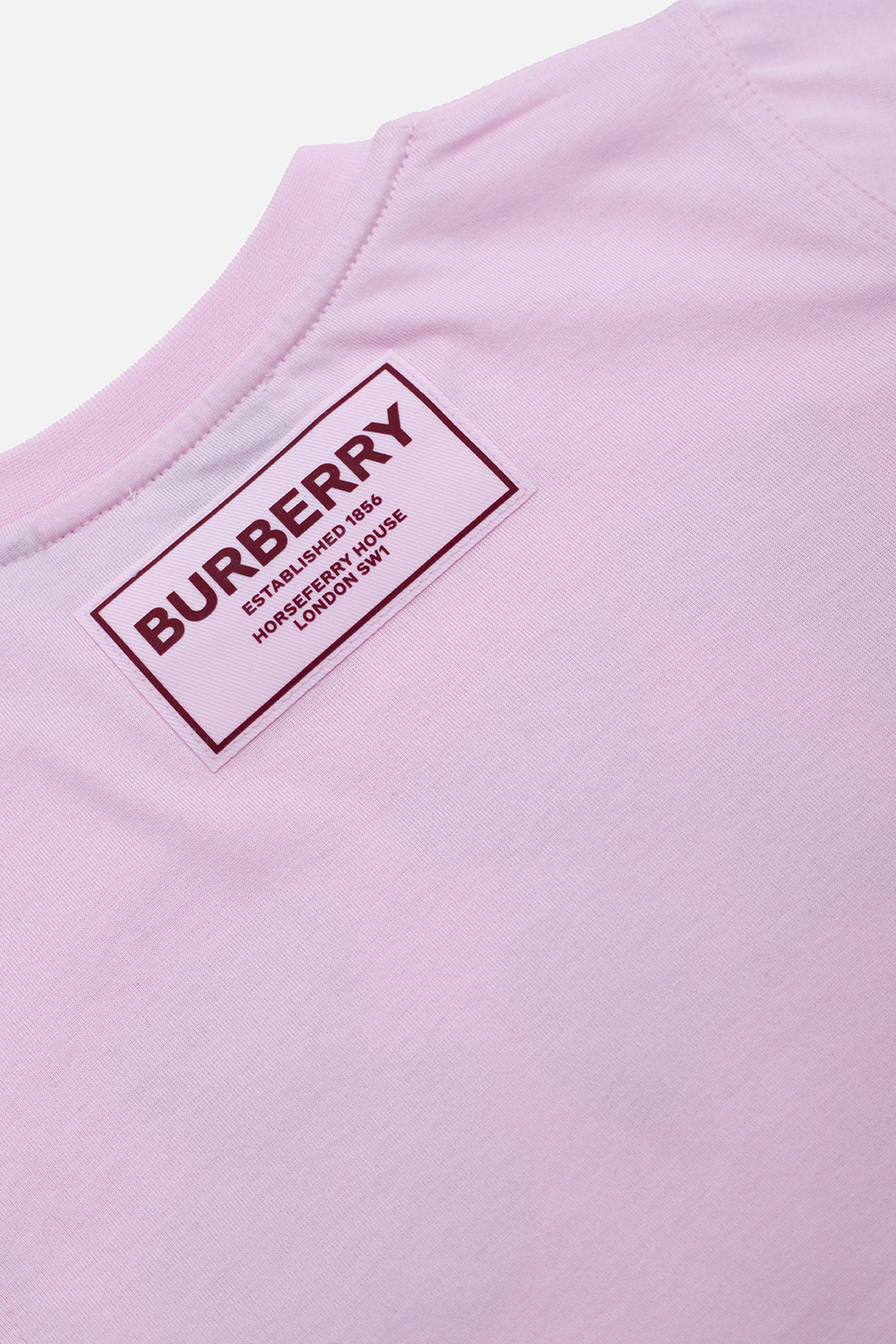 Burberry Kids burberry letter graphic check print shirt item