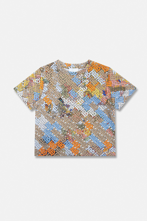 Burberry Kids ‘Devan’ patterned T-shirt