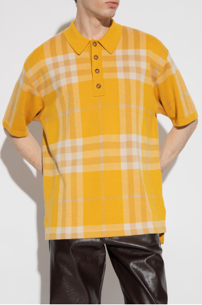 Burberry Patterned polo shirt