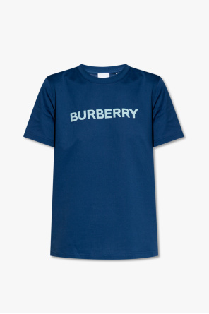 Burberry logo-tape polo shirt