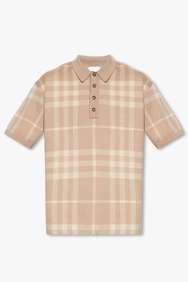 Burberry Embroidered polo lauren bear