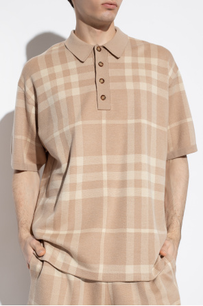 Burberry paisley-print polo Lauren shirt