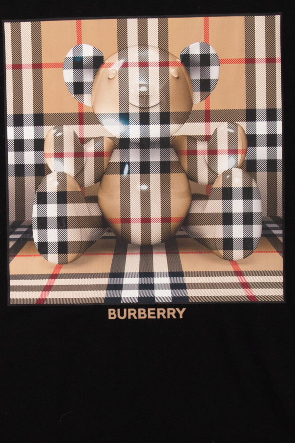 Burberry Siegelring Kids ‘Cedar’ T-shirt