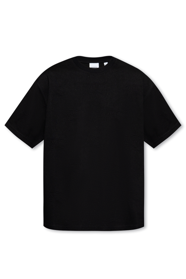 Burberry T-shirt z żakardowym wzorem ‘Willesden’