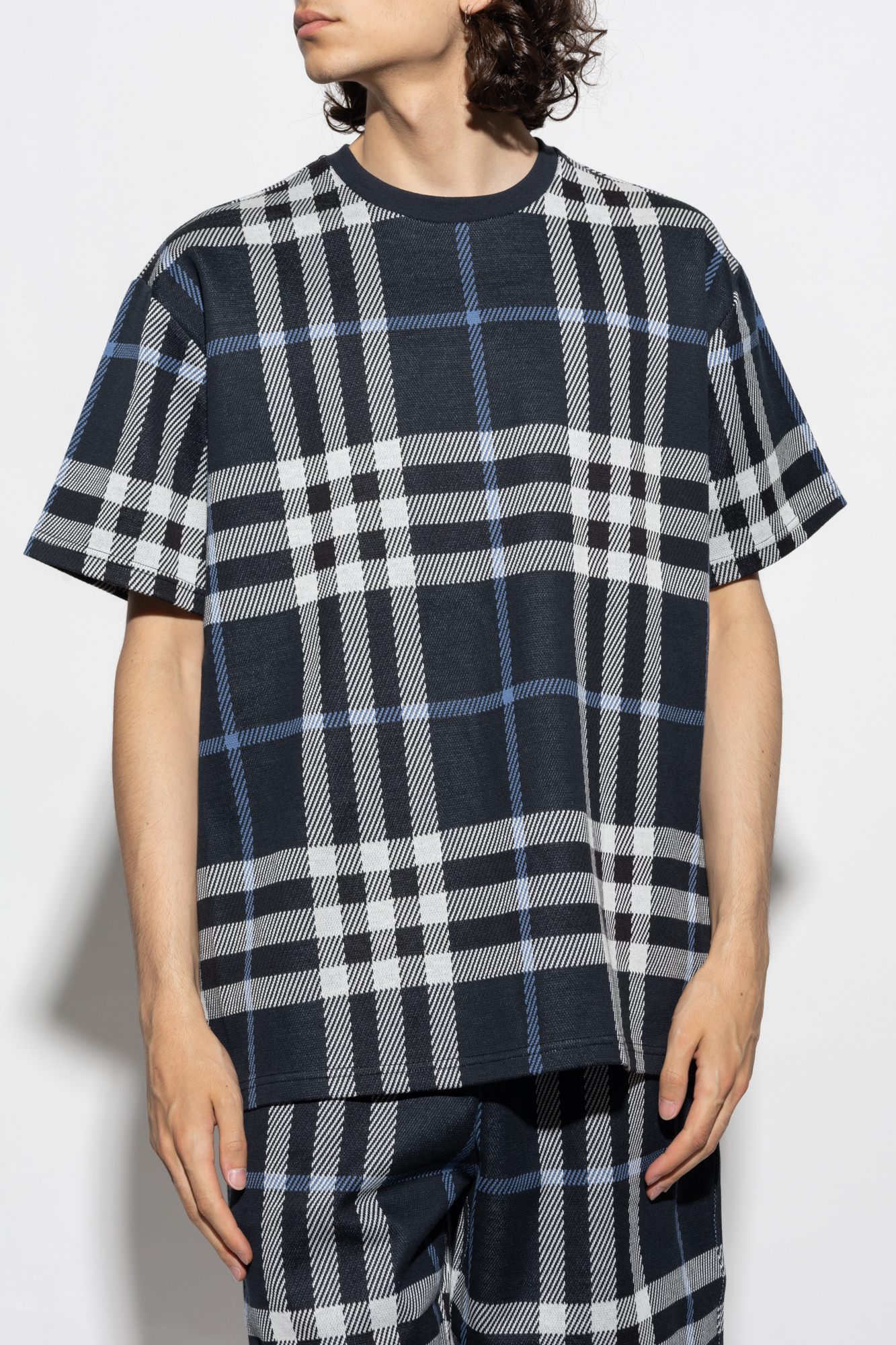 Burberry Checked T-shirt