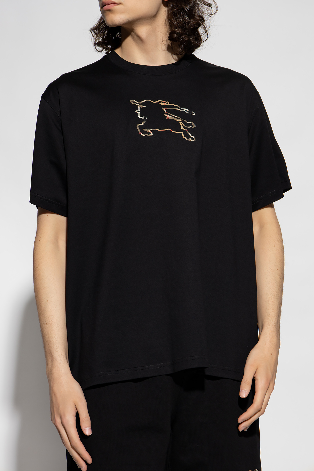 burberry runway T-shirt with logo