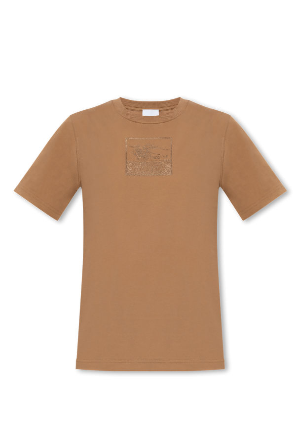 Burberry T-shirt z wyszytym logo ’Margot’