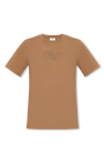 Burberry ’Margot’ logo-embroidered T-shirt
