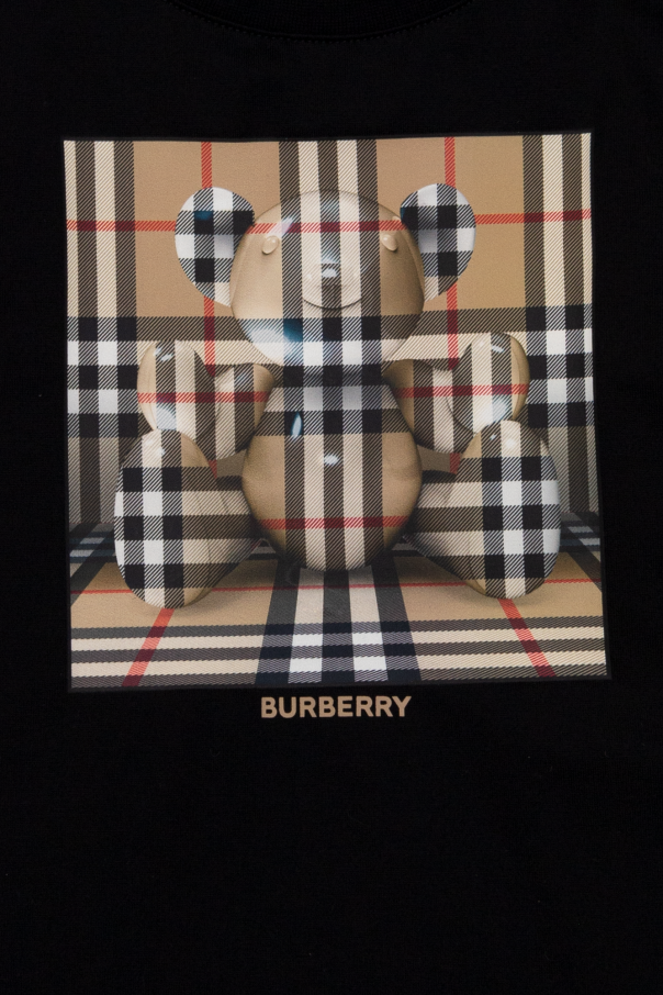 Burberry House Kids T-shirt with logo