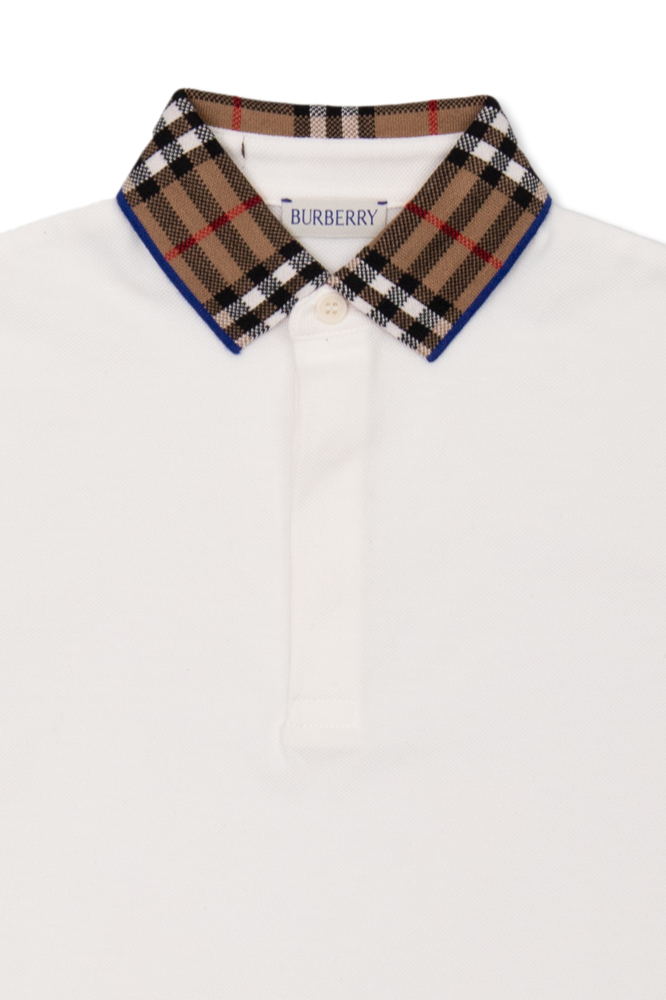 Burberry Kids Cotton polo shirt