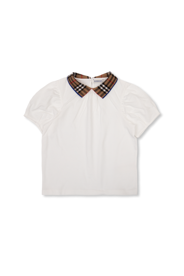 Top with short sleeves od Burberry Kids