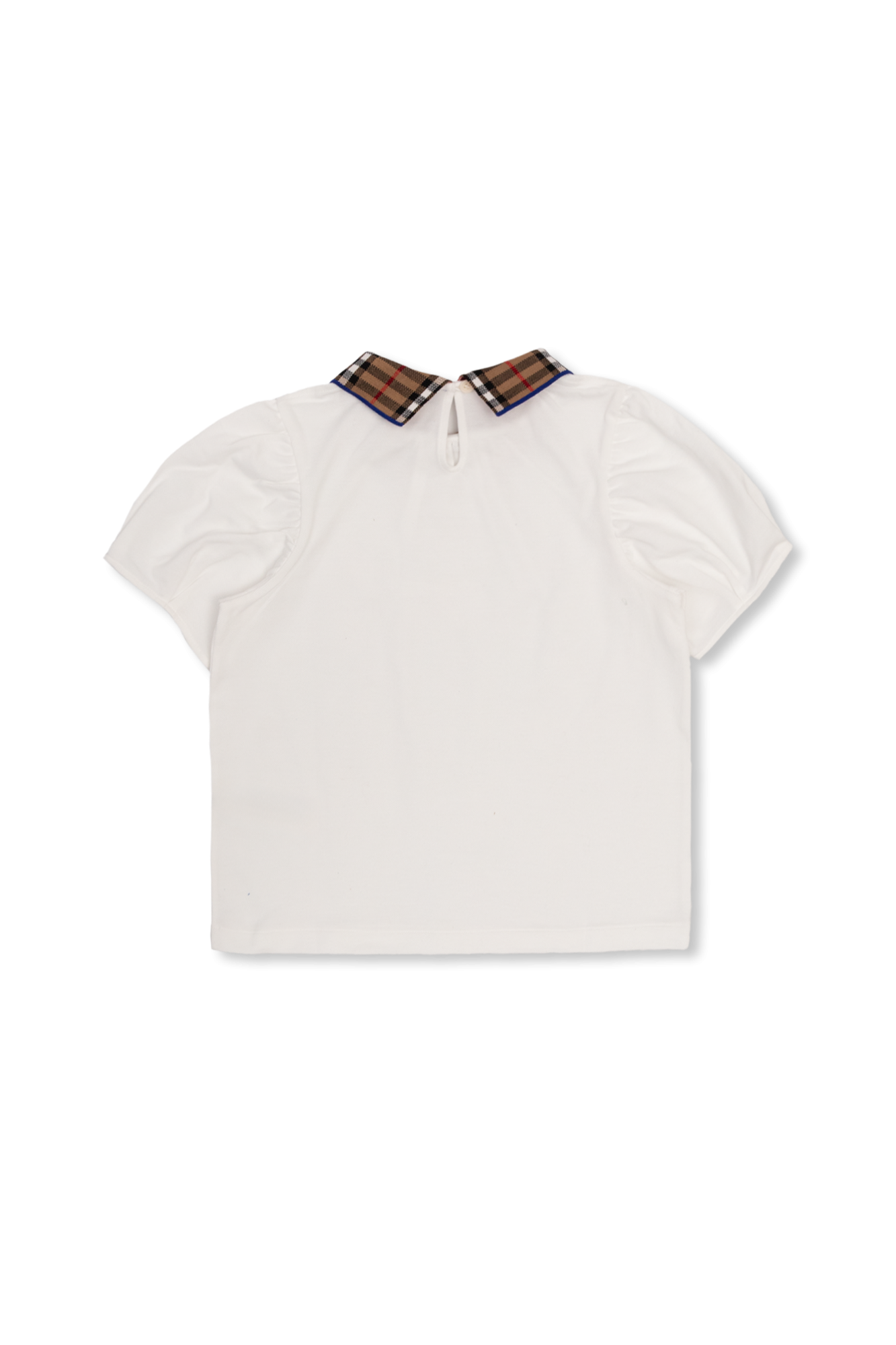 Burberry Kids Top with short sleeves