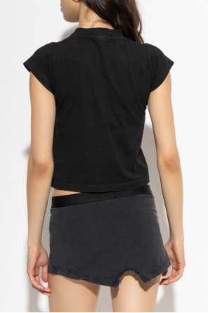 Balenciaga T-Shirt mit buntem Print