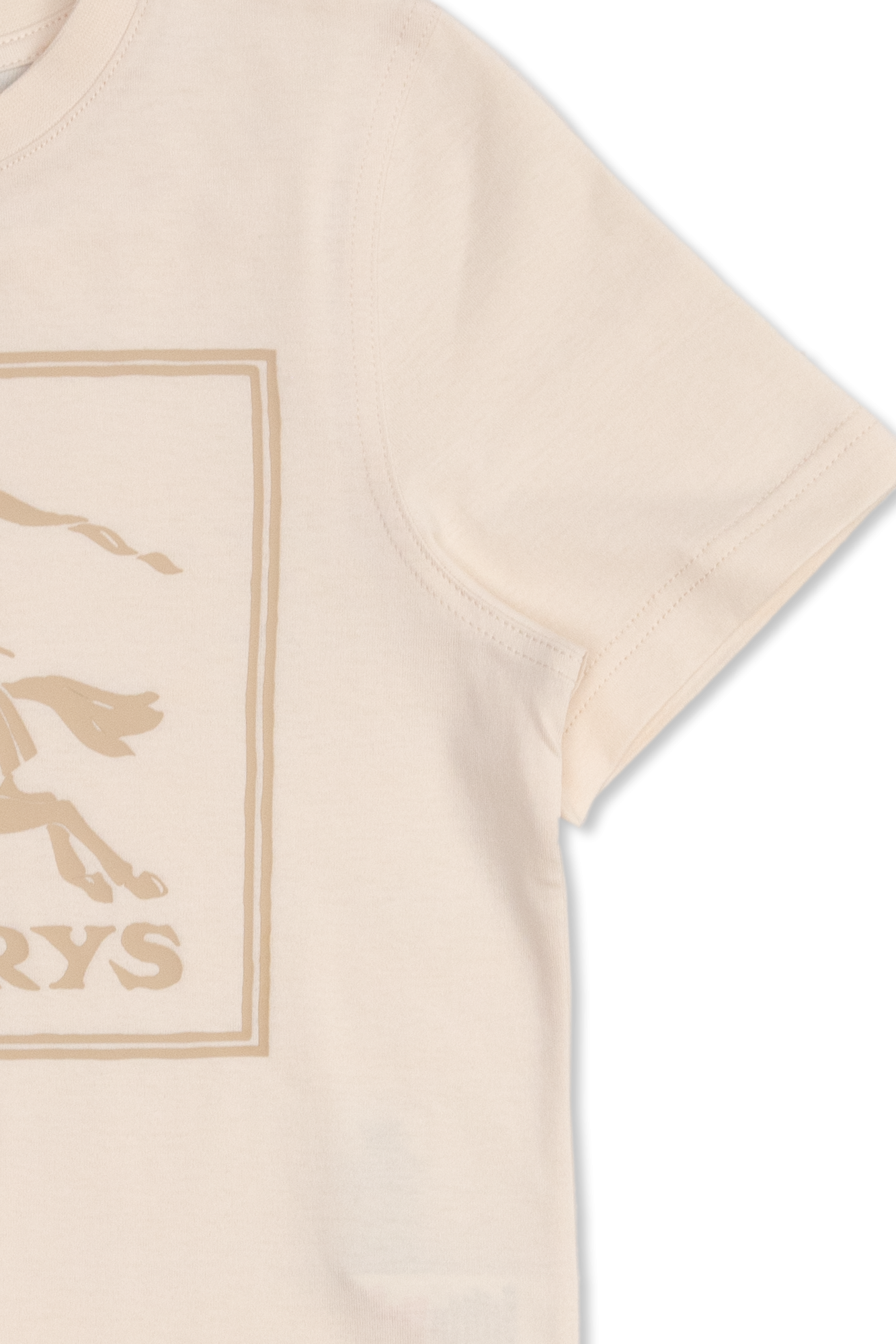 Cream Logo - GenesinlifeShops Bangladesh - shirt Burberry Kids - Burberry  Horseferry-motif striped cap - printed T