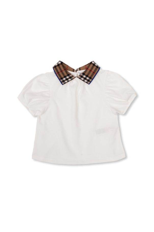 Top with short sleeves od Burberry Kids
