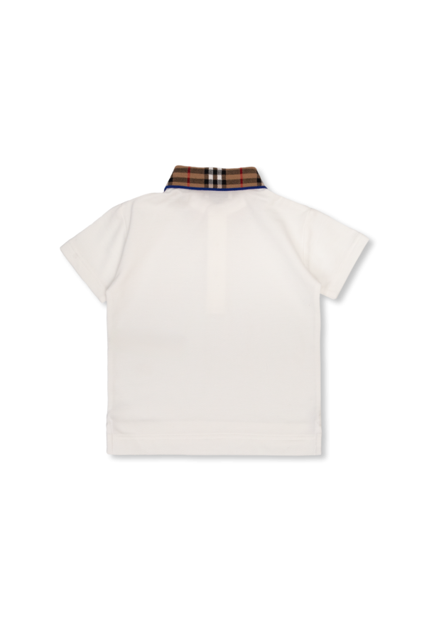 Burberry Kids Cotton polo shirt