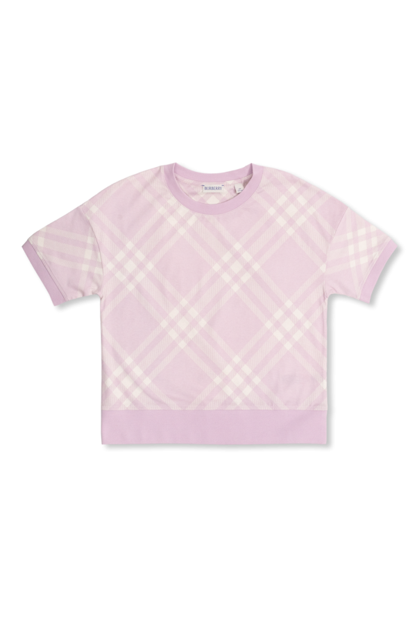 T-shirt typu ‘oversize’ od Burberry Kids