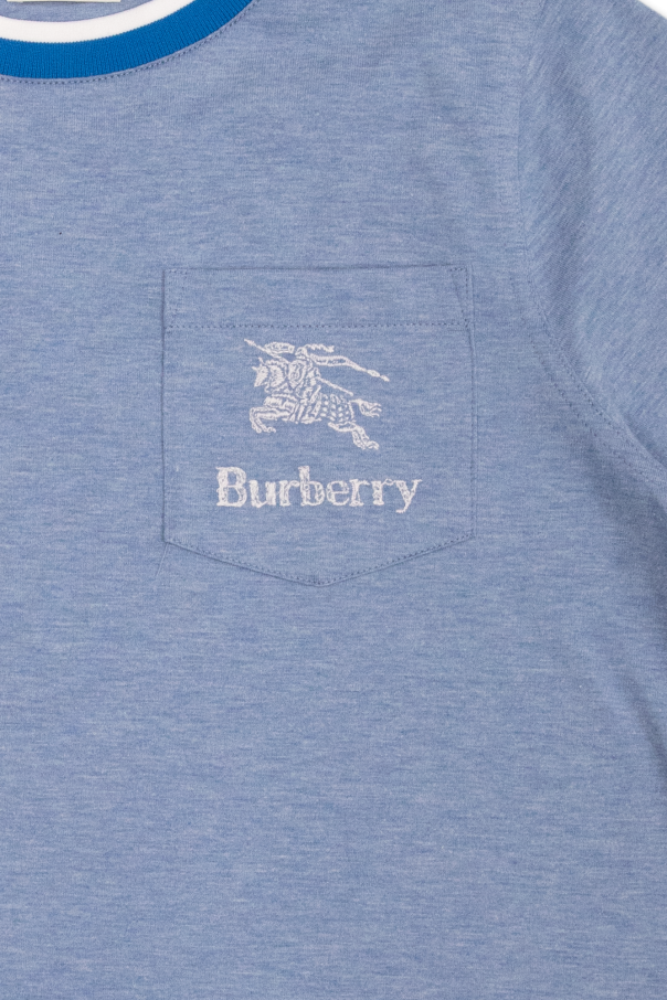 Burberry Kids ‘Cedar’ T-shirt with logo