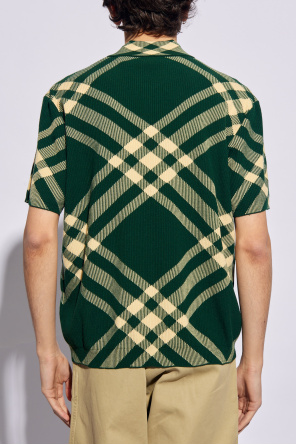 Burberry Wool polo Scritta shirt