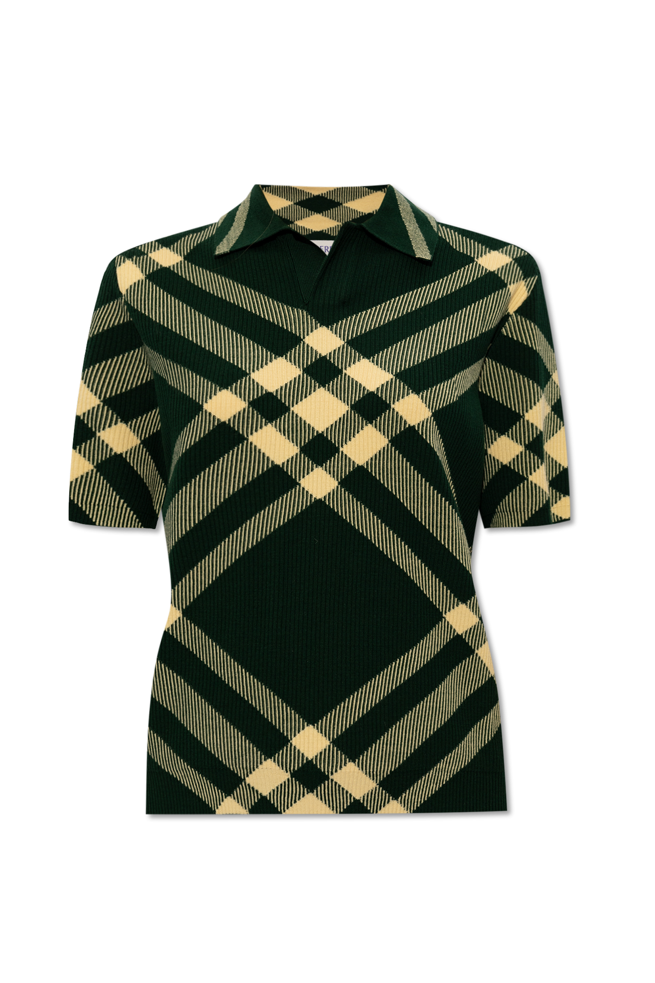 Burberry Wool polo knitted shirt