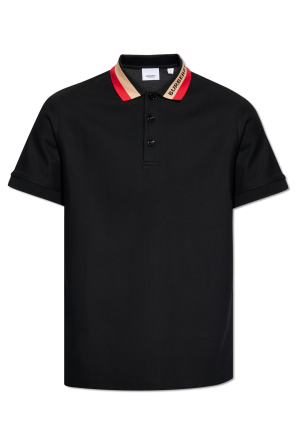 Polo shirt with logo od Burberry