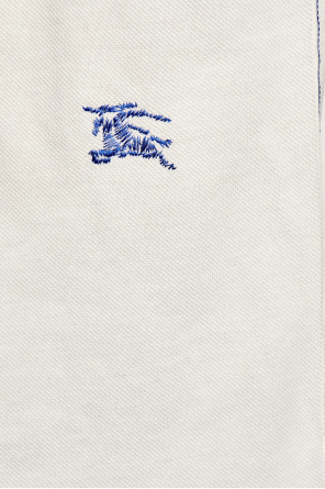 Burberry Logo-embroidered basique polo shirt