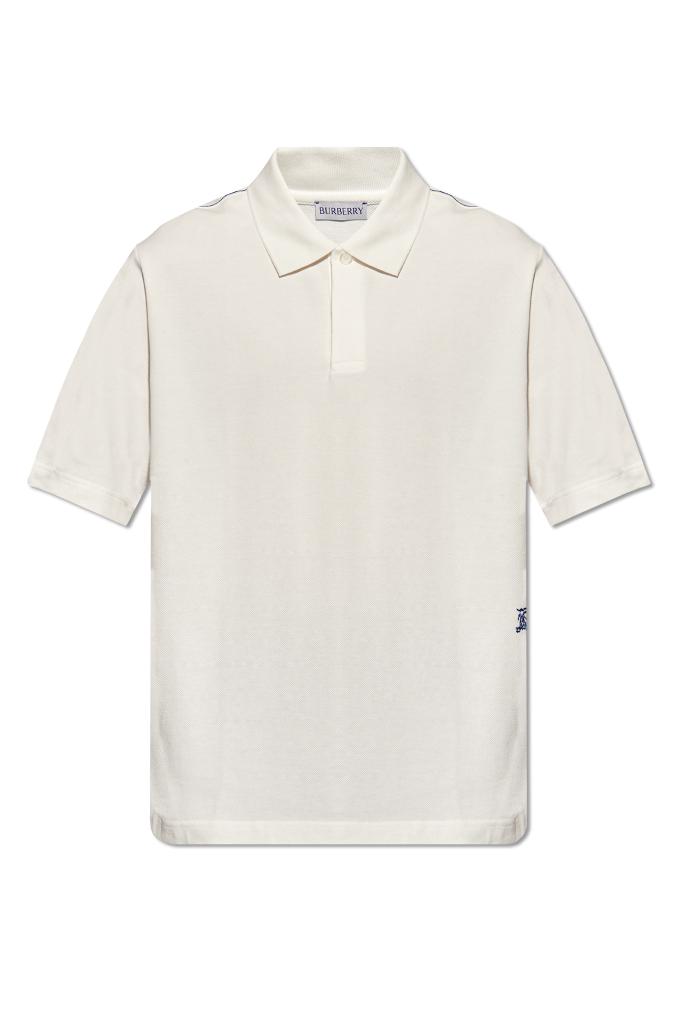 Burberry Logo-embroidered polo shirt