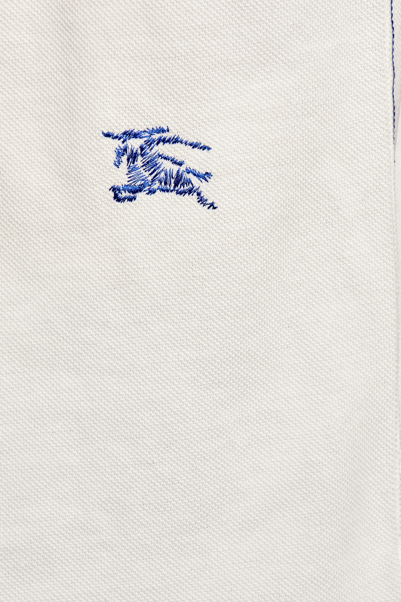 Burberry Logo-embroidered polo shirt